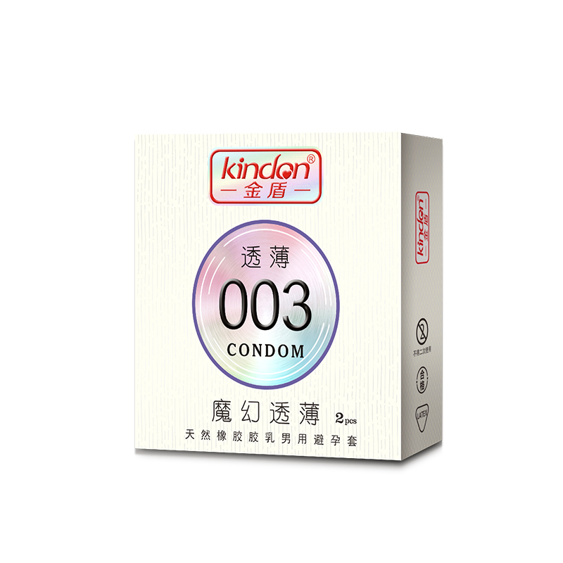 <strong>超薄避孕套 金盾透薄003系列魔幻透薄2只装</strong>